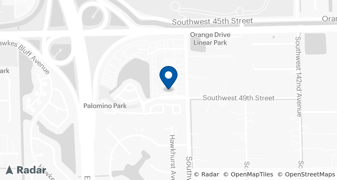 Map of Dairy Queen Location:: 4979 SW 148th Ave, Davie, FL, 33330-2419